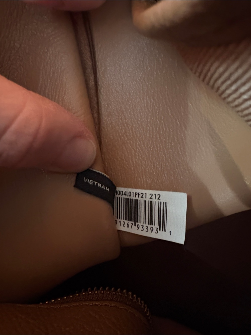 Marc Jacobs Brown Leather SIZE MEDIUM Tote with Logo - Picture 6 of 6